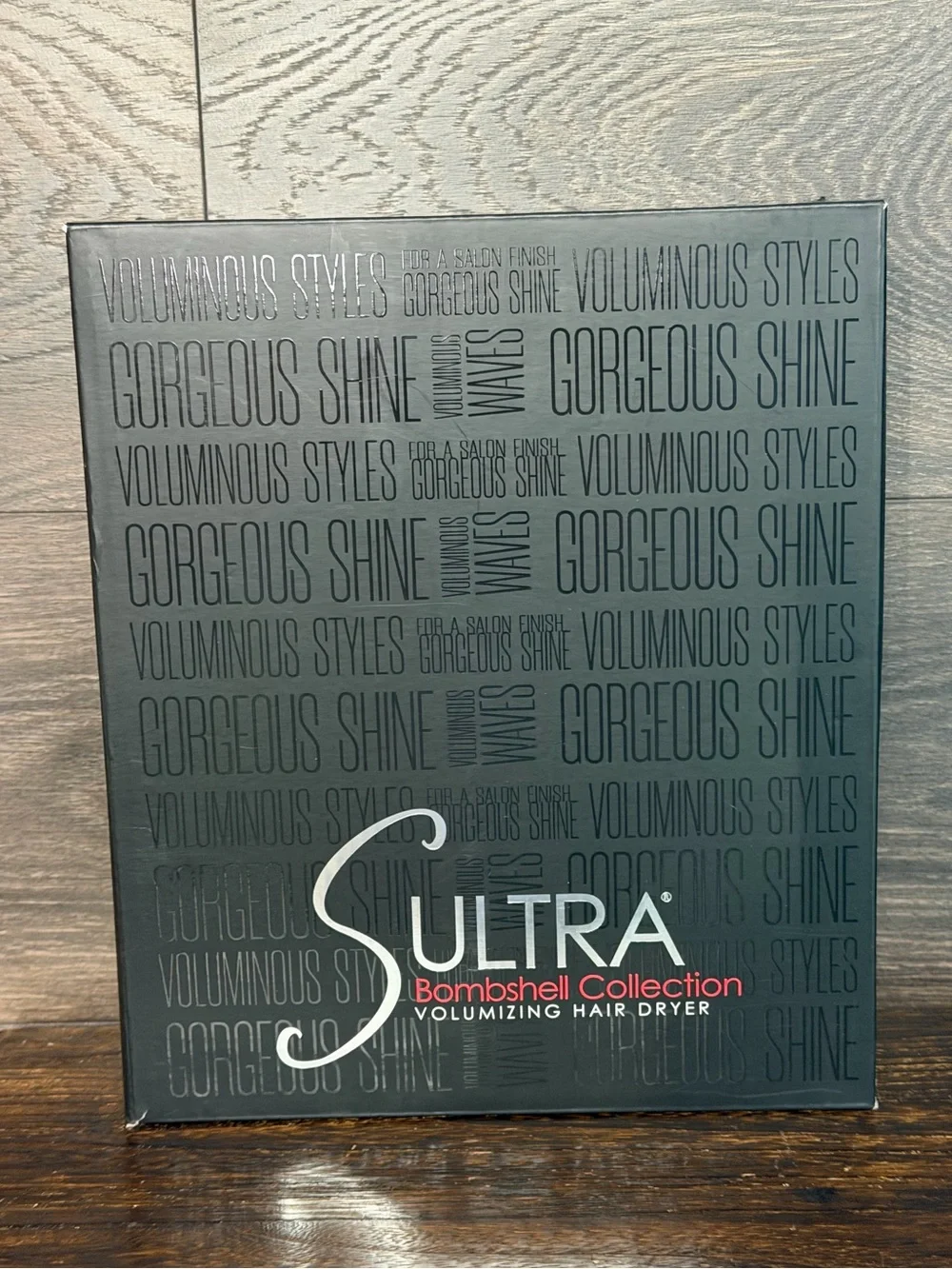 Sultra Bombshell Collection Volumizing Hair Dryer, New Sealed, Black